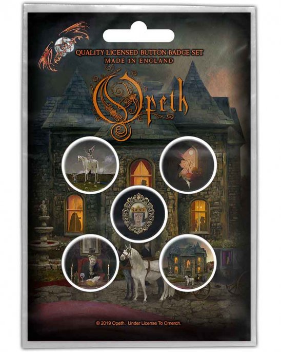 Opeth In Caude Venenum PINS 5-PACK 