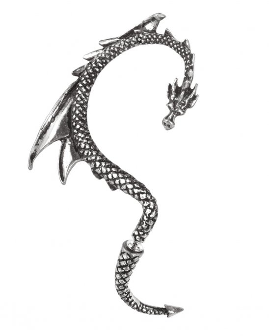 örhänge-drake-silver-stor
