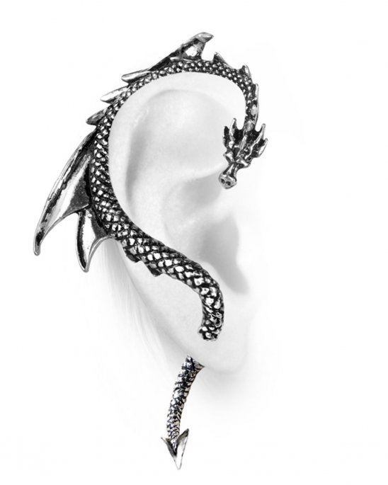 örhänge-drake-silver-stor