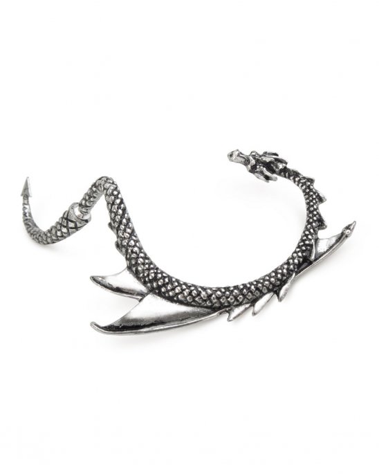 örhänge-drake-silver-stor-vänster