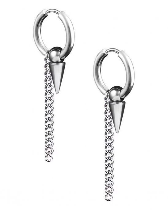 örhängen-silver-med-kedja-nit