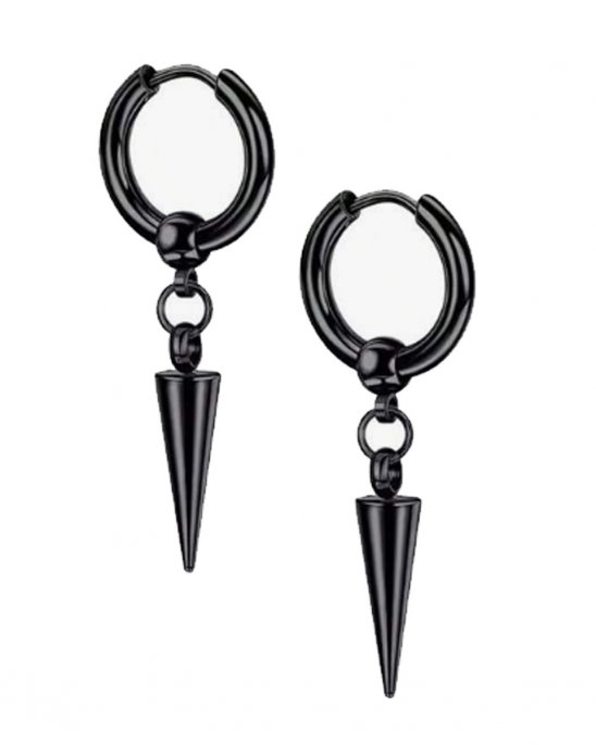 earrings-stud-black