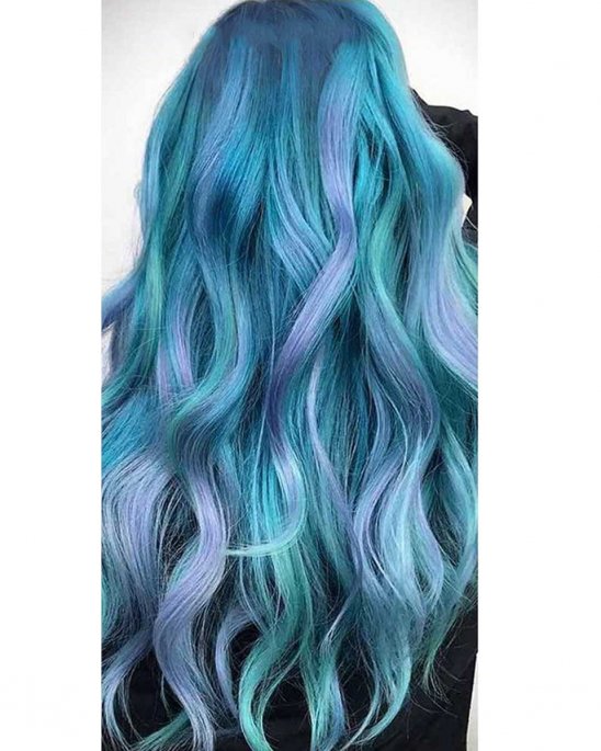 wig-synthetic-hair-purple-blue-green