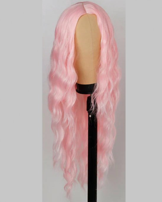 wig-synthetic-hair-baby-pink