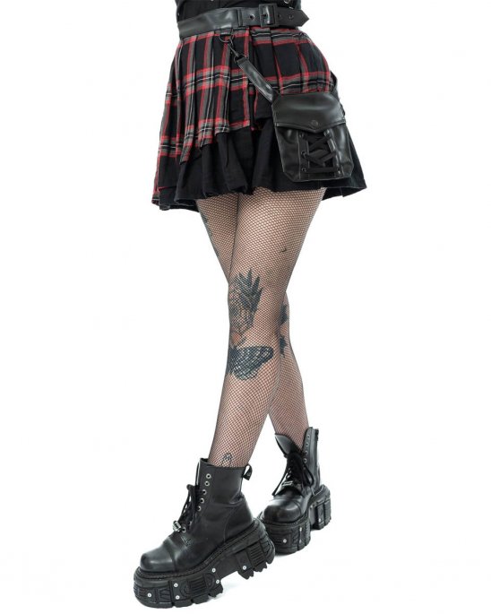 poizen-tartan-kjol-svart-phantom-highlander-skirt