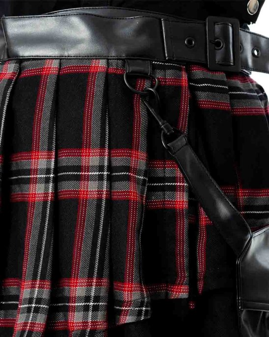 poizen-tartan-kjol-svart-phantom-highlander-skirt