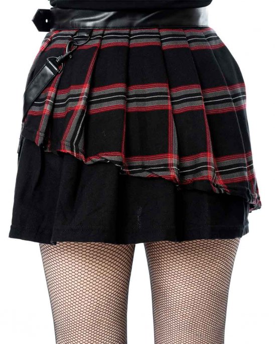 poizen-tartan-kjol-svart-phantom-highlander-skirt