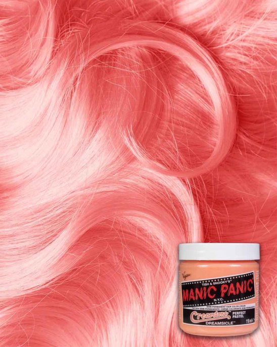 rosa-hårfärg-manic-panic-dreamsicle