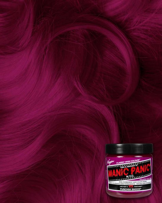 rosa-hårfärg-manic-panic-fuschia-shock