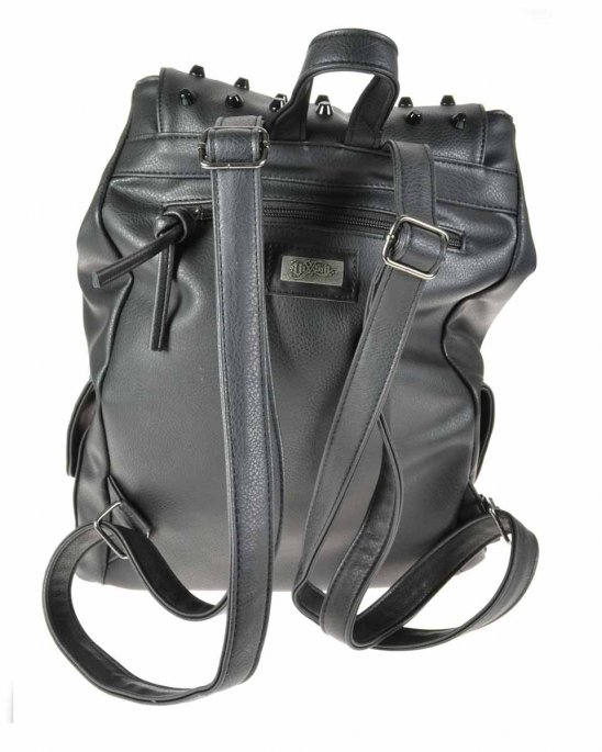 Ryggsäck Svart Knogjärn Veganläder