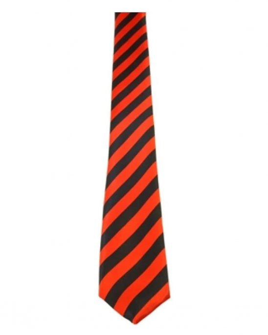 slips-tie-svart-röd-randig-red