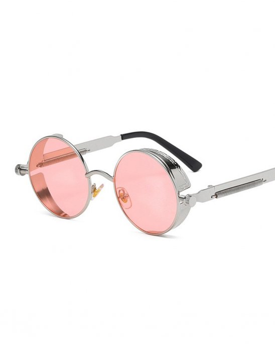 solglasögon-silver-bågar-rosa-glas