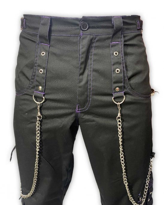 svarta-baggy-byxor-lila-sömmar