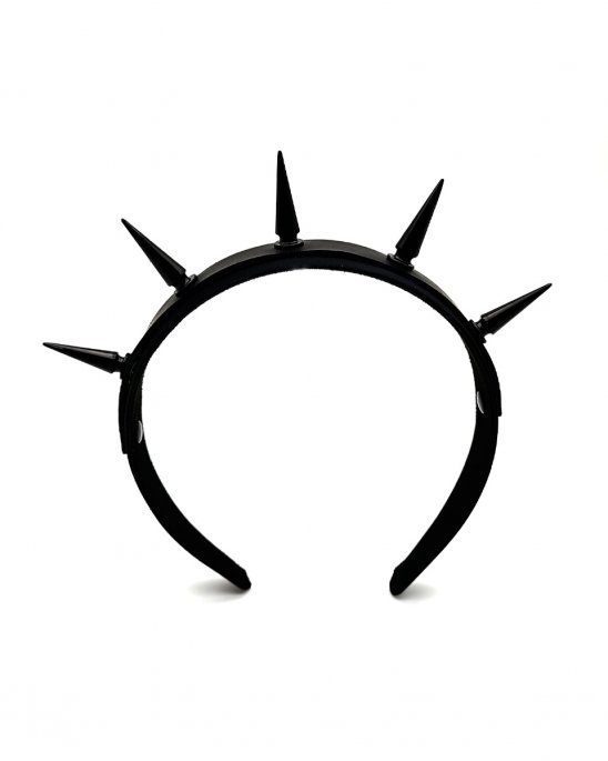 black-hairband-with-black-studs