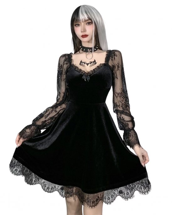 velvet-dress-riza-black