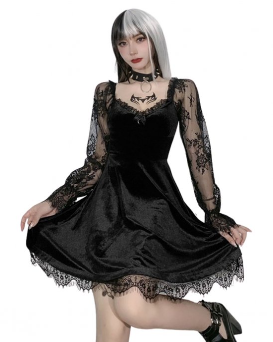 velvet-dress-riza-black