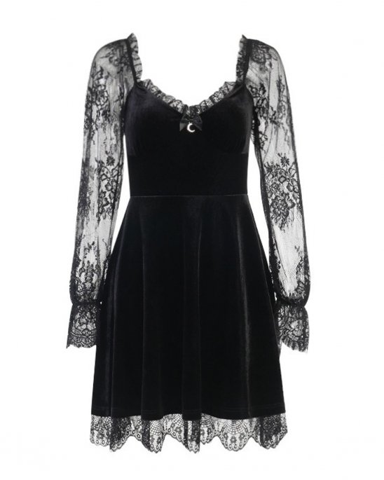 velvet-dress-riza-black