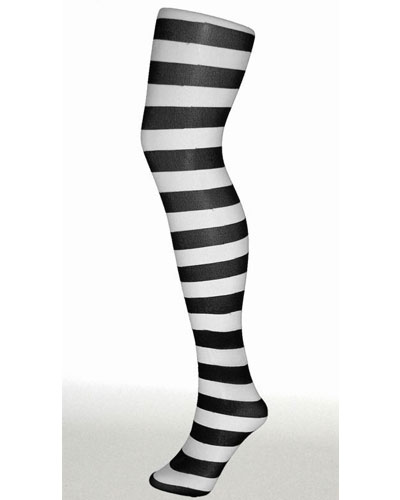 Strumpbyxor Randiga Vita Svarta