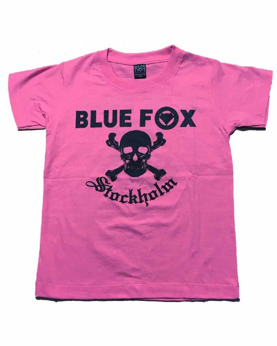 Barn T-shirt Blue Fox Stockholm Rosa
