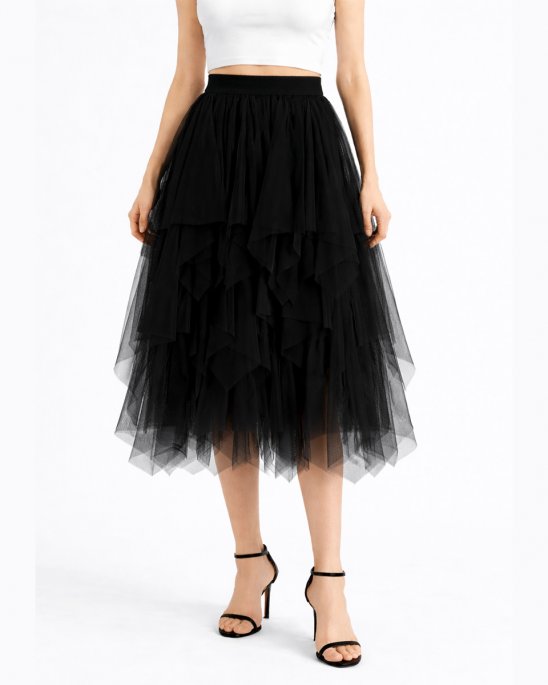 tyllkjol-svart-tutu-mesh-skirt