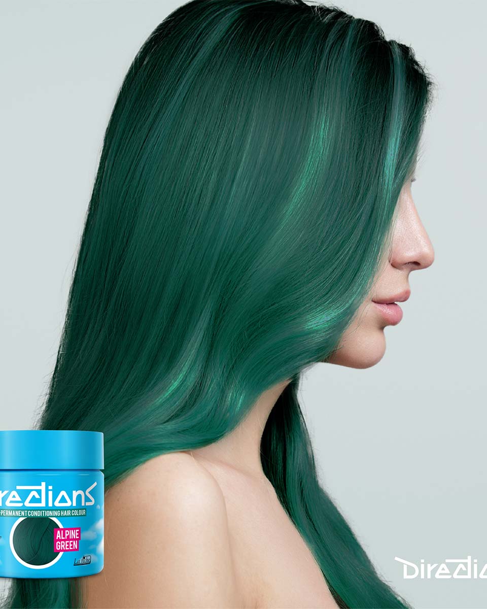 Grön Hårfärg Directions Alpine Green