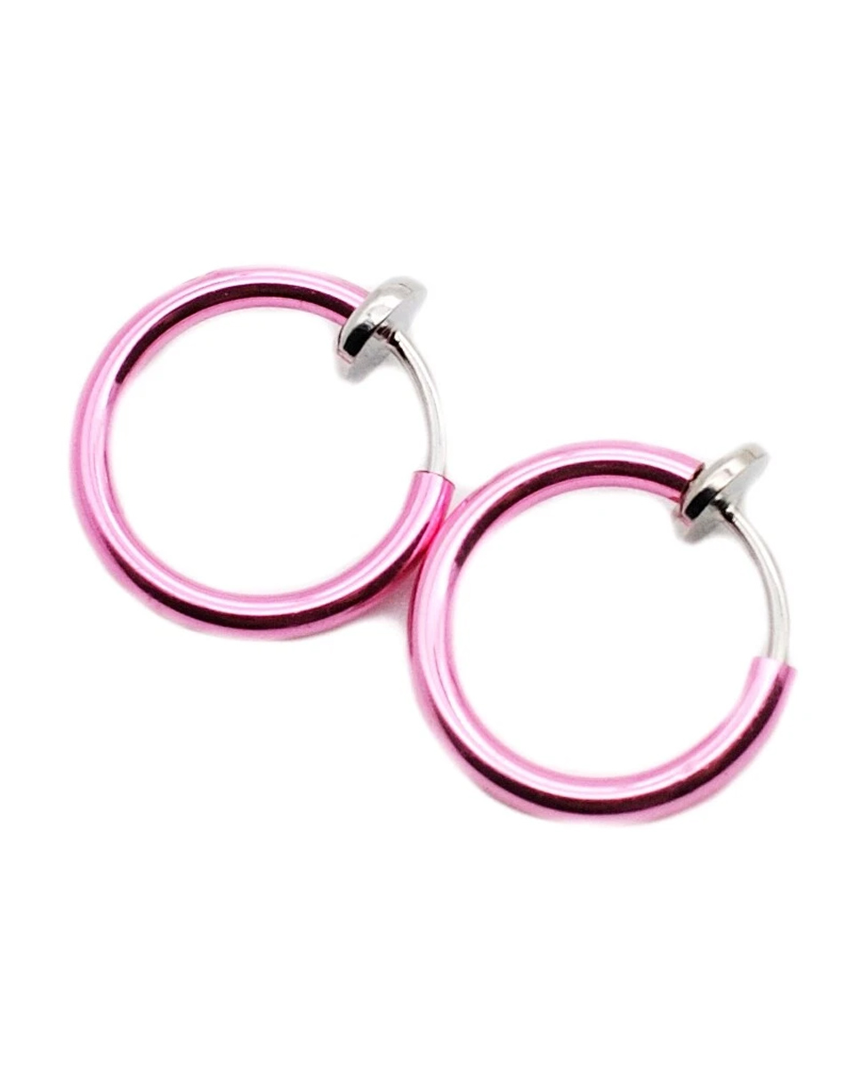 Fake Piercing Rosa 8 mm