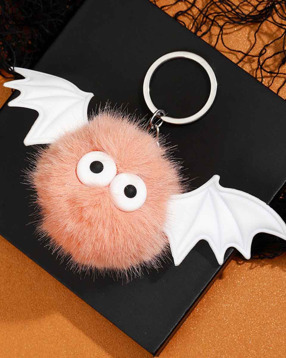 Nyckelring Spooky Plush – Rosa (Fuschia)