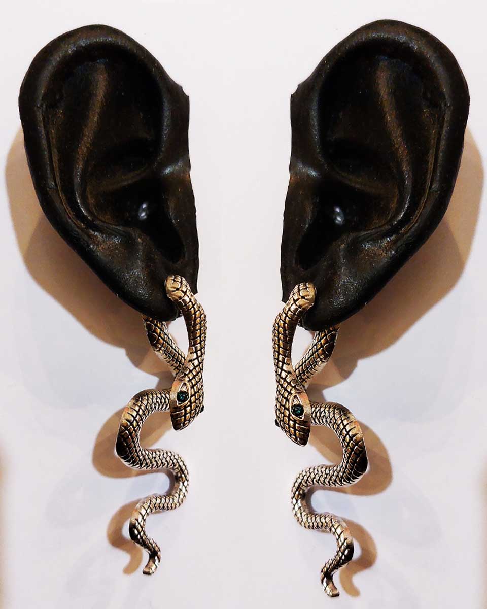 Örhängen Silver Ormar