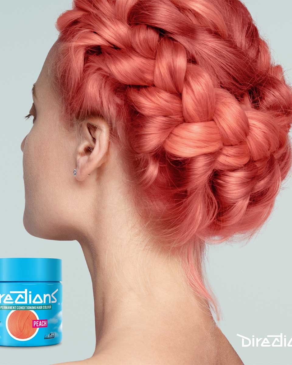 Rosa Hårfärg Directions Peach