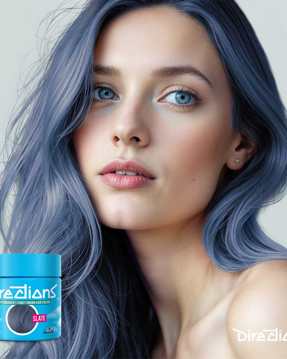 Grå Hårfärg Directions Slate